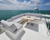 Prestige 590 Flybridge Sitzecke