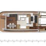 Prestige Yacht 750 Layout