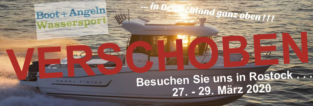 MESSE ROSTOCK – BOOT&ANGELN 27.-29. MÄRZ 2020