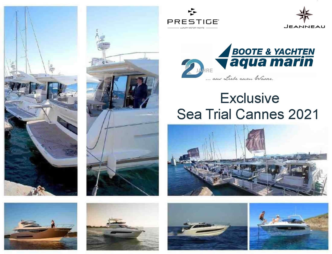 CANNES EXCLUSIVE SEA TRIAL – 23. BIS 25. APRIL 2021